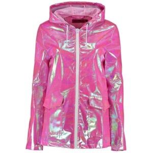 Pink Holographic Jacket - Ragged Priest Inspired